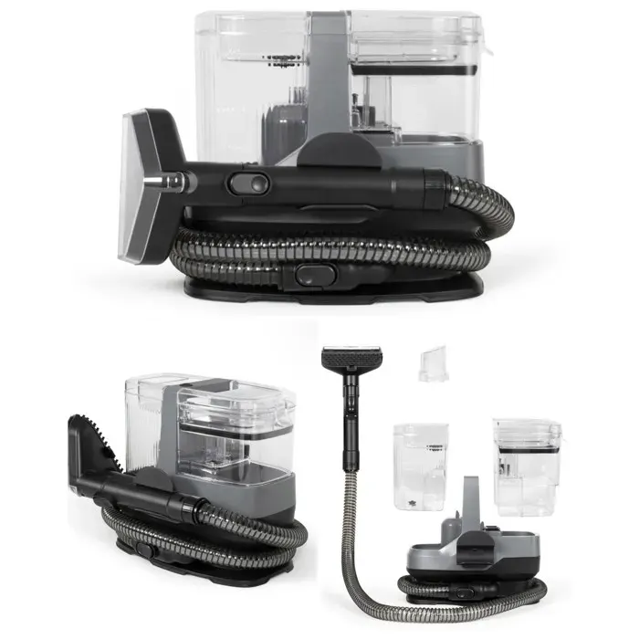 Nettoyeur vapeur - LIVOO - 600W - 15 kPa aspiration - 2 réservoirs amovibles (11/12 L) - Brosse multi-surfaces