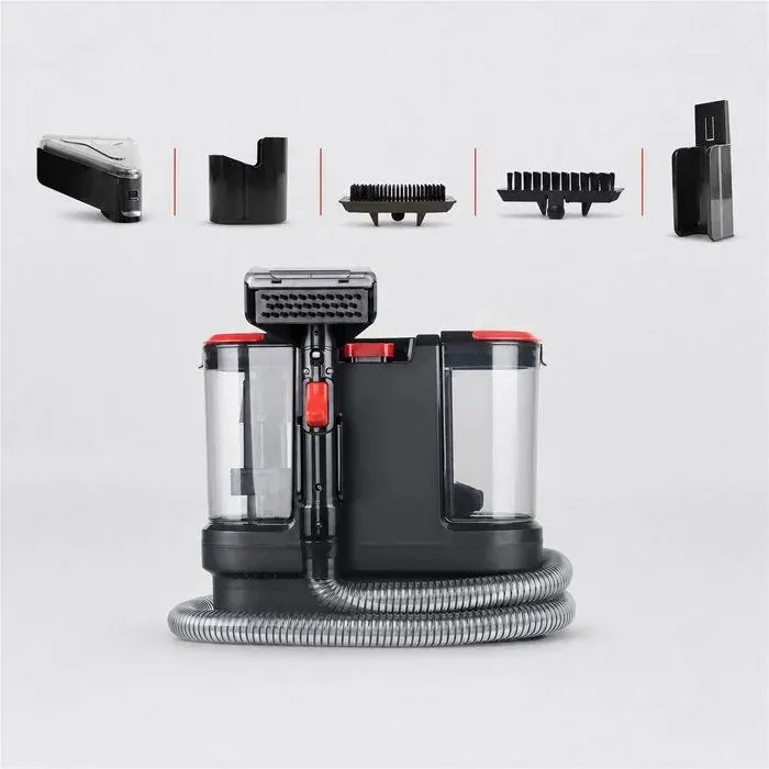 Nettoyeur vapeur portable 2000 W - 1800ml - Détache Nettoie et Aspire -3 Modes16kpa