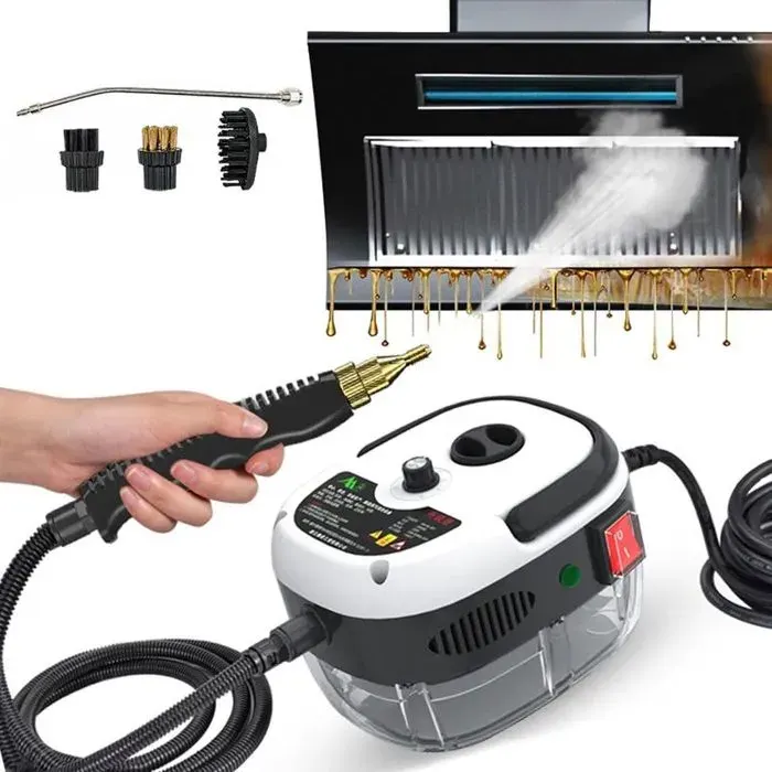 Nettoyeur vapeur portable - 2500 W haute pression Haute température - Meubles cuisine et salle de bain