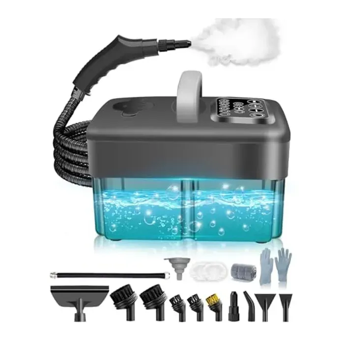 Nettoyeur vapeur portable - MECMIC - Upgrade - 2500W - 16 L - 120°C — coloris Gris
