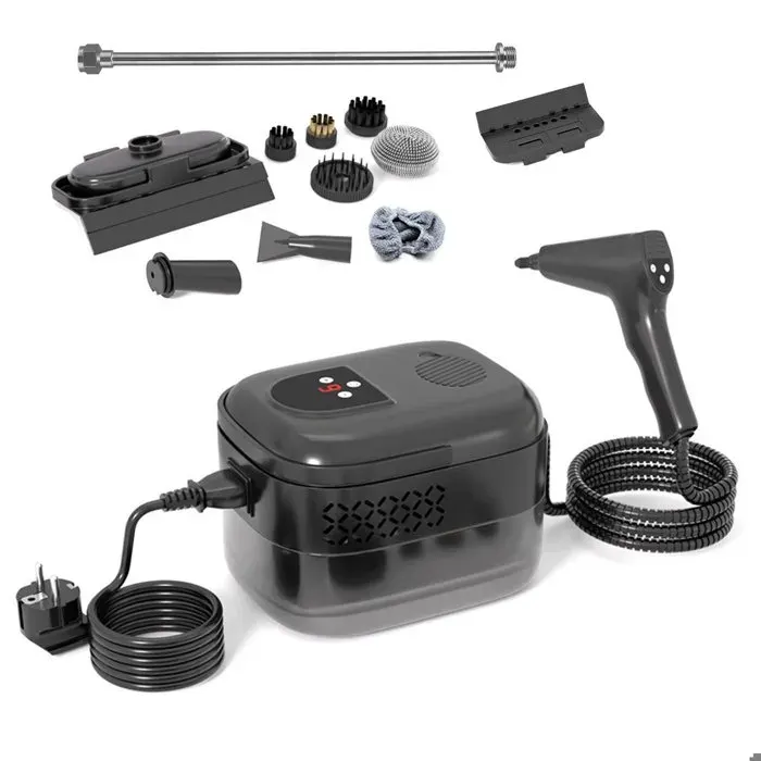 Nettoyeur vapeur portablepréchauffage en 15 secondesréservoir de 1400ml8 buses prise en main facile
