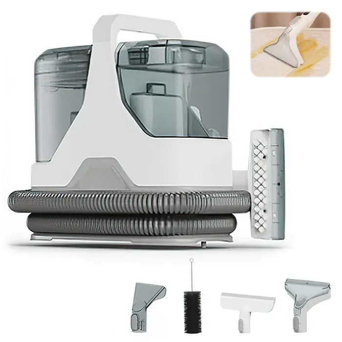 Nettoyeur Vapeur Pour Canapé - 600W-15Kpa - 3 Modes de nettoyage - Réservoir 13L/11L-Détache Nettoie et Aspire
