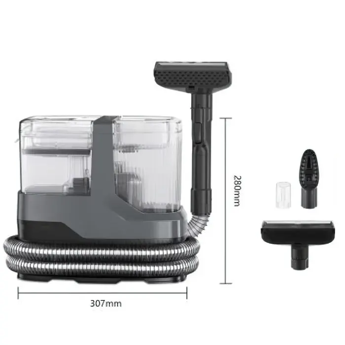 Nettoyeur vapeur pour canapé et moquette – 17 kPa réservoirs indépendants 1.1L/0.9L – Pour canapé tapis sièges auto