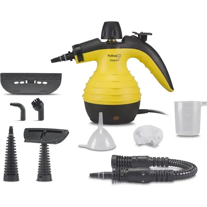 Nettoyeur Vapeur pour Sol Canapé Tapis - Nettoyant Vapeur 135° max câble de 3 Mètres 350 ml