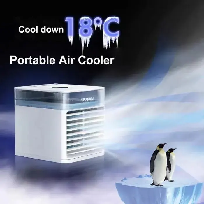 Newly Upgraded Portable Air Conditioner USB Refrigeration Fan with Ultraviolet Germicidal Lamp Deskt VENTILATEUR DE PLAFOND - VENTI
