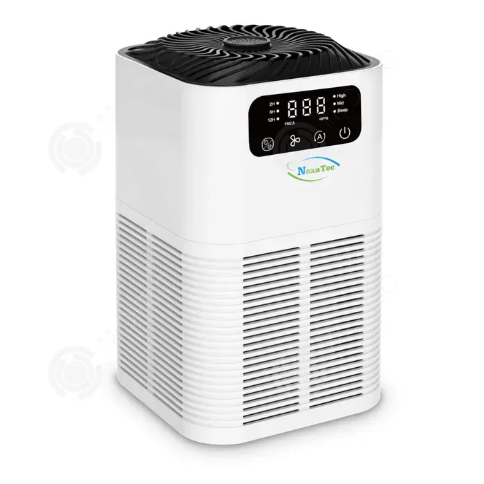 NEX Purificateur dair intelligent ions négatifs avec fonction daromathérapie purifier jusquà 60㎡ pm2.5 désodoriser silencieux