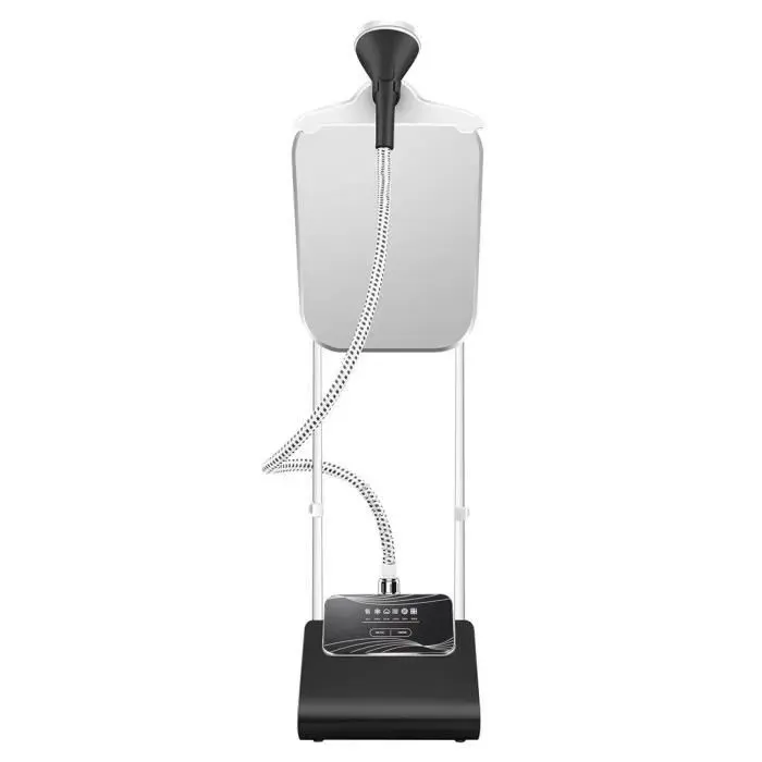 Niceey Steamer - Défroisseur à Vapeur avec Table à Repasser Verticale - 1800W - Réservoir 25L - 6 Programmes - Noir
