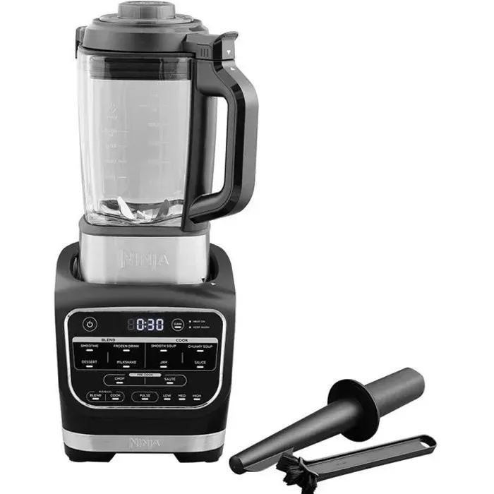 Ninja - Blender Chauffant Foodi 2-En-1 Hb150eu- Bol Verre Thermoresist - 1.7l — vue 3
