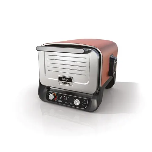 Ninja - Four À Pizza Électrique Woodfire Oo101eu Orange Inox, 1 Pizza 30 Cm, Préchauffage 15 Min, Jusqu'à 370°C — vue 2