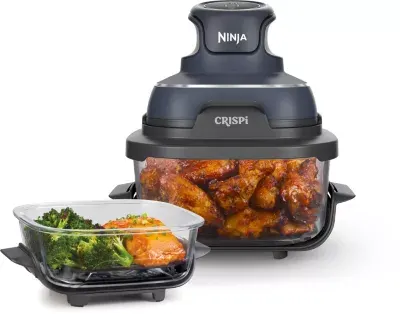 Ninja - Friteuse Sans Huile Crispi 4-In-1 Gris Cyber Space Fn101eugy