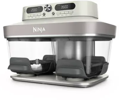 Ninja - Friteuse Sans Huile Crispi Dualzone 8 Fonctions Dd102euiv2