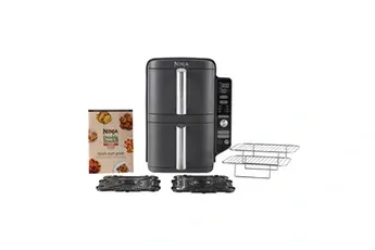Ninja - Friteuse Sans Huile Double Stack Xl 9,5 L Sl400eu — vue 2