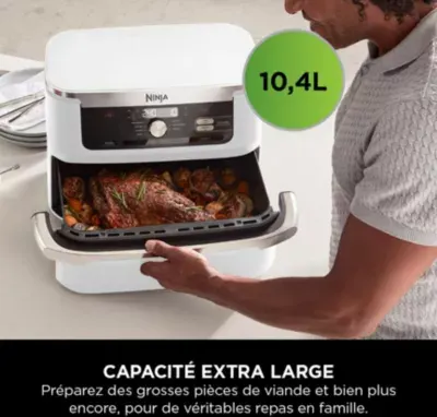 Ninja - Friteuse Sans Huile Foodi Flex 10.4l Af500euwh — vue 6
