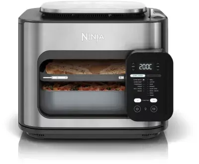 Ninja - Multicuiseur Sfp700eu Gris/Noir Combi Cooker 12,5l 12 Modes De Cuisson Dont Air Fryer
