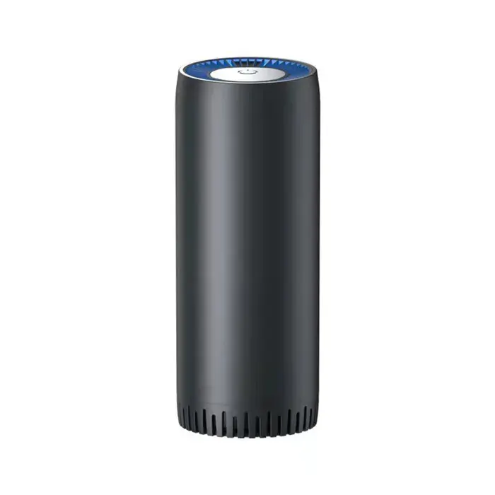 Noir Filtre à air purificateur embarqué dispositif dionisation USB filtre à charbon actif diffuseur darômes déodorant