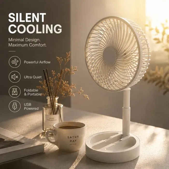 Nouveau petit ventilateur électrique portable à forte puissance pour la maison le dortoir le bureau ventilateur de table[VV100]
