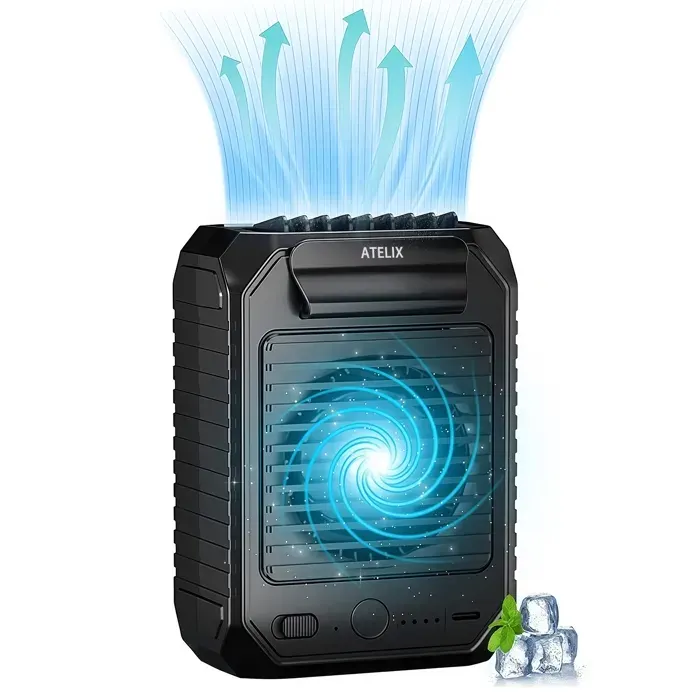 Nouveau ventilateur suspendu de taille extérieure portable portable suspendu cou multifonctionnel - Dofilo - charge ventilateur de