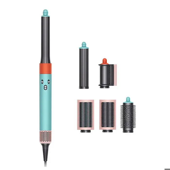 Novelty - Fer à friser multifonctionnel - 1300 W - 3 températures - Céramique/Topaze