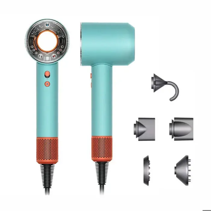 Novelty - Sèche-cheveux à grande vitesse - Cheveux raides à ondulés - Céramique/Topaz- 1600 W - 3 vitesses4 températures