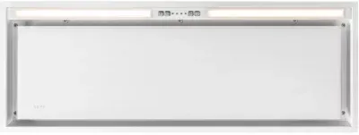 Novy - Hotte Encastrable Crystal 26080 90cm Verre Blanc