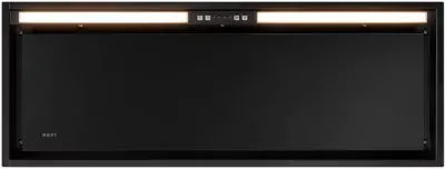 Novy - Hotte Encastrable Crystal 26082 90cm Verre Noir