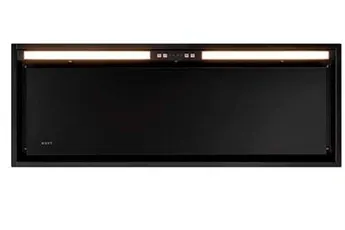 Novy - Hotte Encastrable Crystal 26082 90cm Verre Noir — vue 2