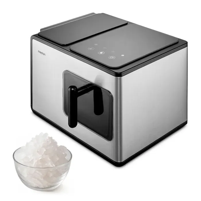 Nugget Machine à Glaçons - MEDION MD11960 - Réservoir 2L - Préparation rapide - Commande électronique - Inox