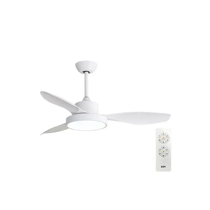 null - Ventilateur De Plafond 120Cm Dc 38W + Luz 22W 2.160Lm 3.000K - 4.000K - 5.000K Mod. Ártico Edm