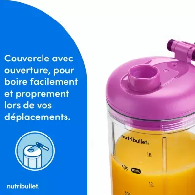 Nutribullet - Blender Flex - Berry Nbp013vt — vue 9
