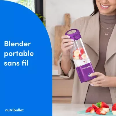 Nutribullet - Blender Portable Nbp003pu Violet — vue 3
