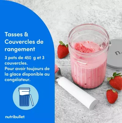 Nutribullet - Sorbetière Chill Nbd0503w — vue 12