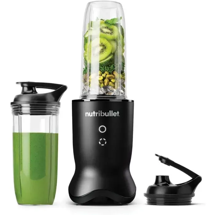 Nutribullet Ultra NB1206MB — Blender 1200W 900/700 ml 2 tasses Tritan Noir mat