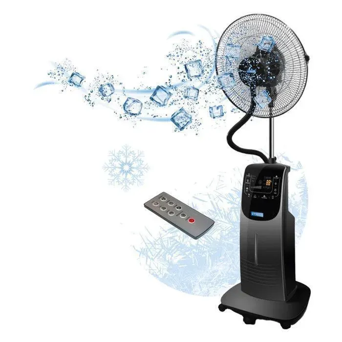 OFRESH - Ventilateur brumisateur dintérieur 135 cm - Anti moustiques - 3 vitesses - Silencieux - Télécommande