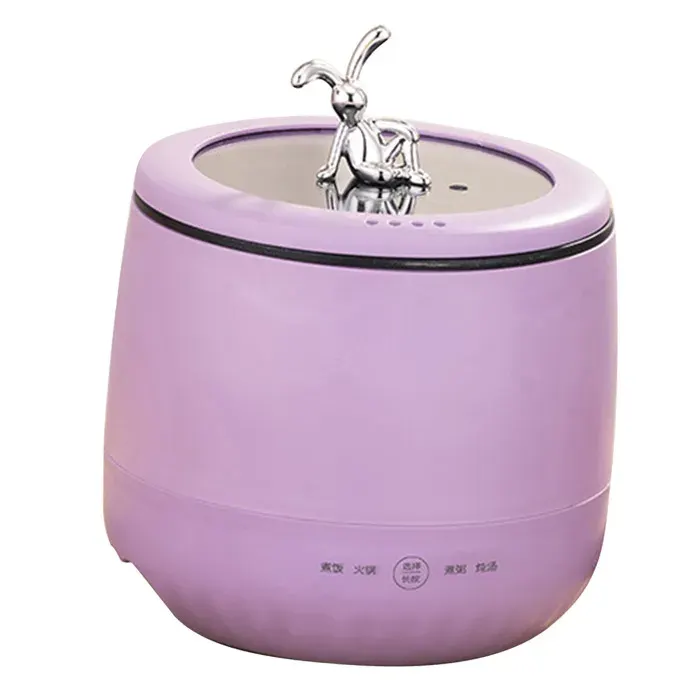 OMABETA autocuiseur à riz électrique Mini cuiseur à riz 18 L non-bâton Smart Electric Rice electromenager electrique Violet