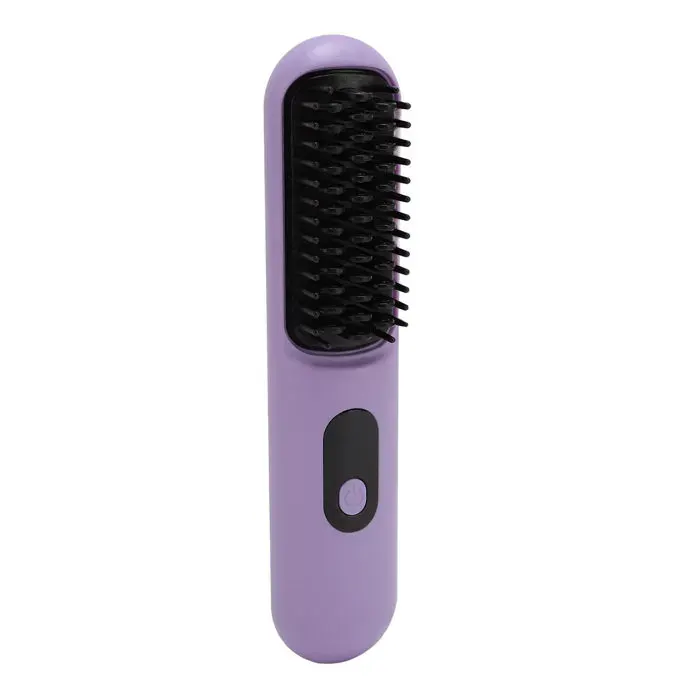 OMABETA brosse à lisser les cheveux portable Brosse à lisser les cheveux Portable taille de voyage sans fil hygiene capillaire