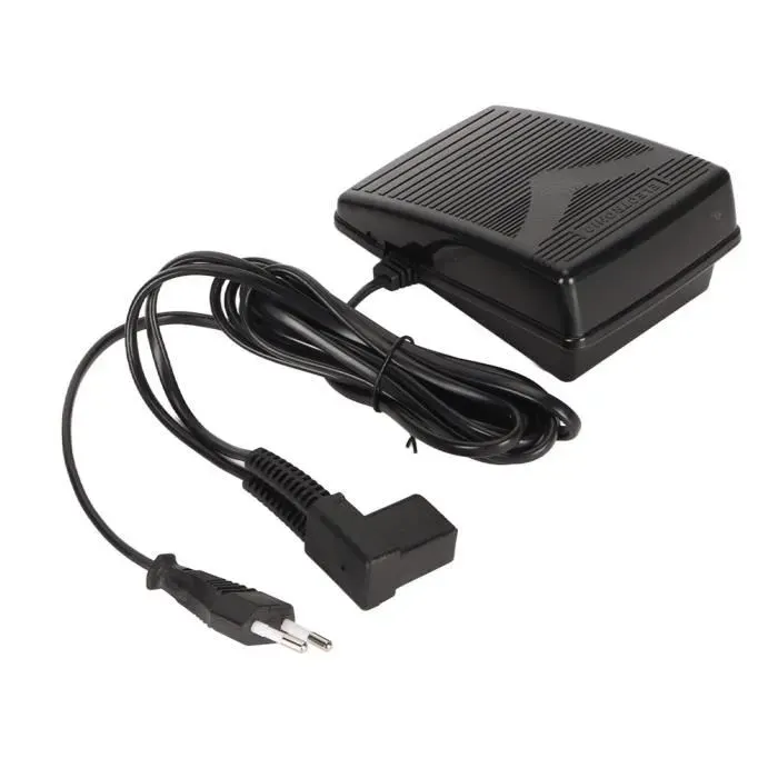 Omabeta contrôle de vitesse variable pour machines à coudre Pédale de commande au pied avec electromenager machine Prise UE 220 V