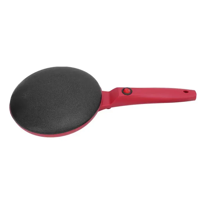 OMABETA crêpière avec poignée Crêpière électrique antiadhésive de 8 pouces contrôle automatique hygiene specifique Prise UE 220V