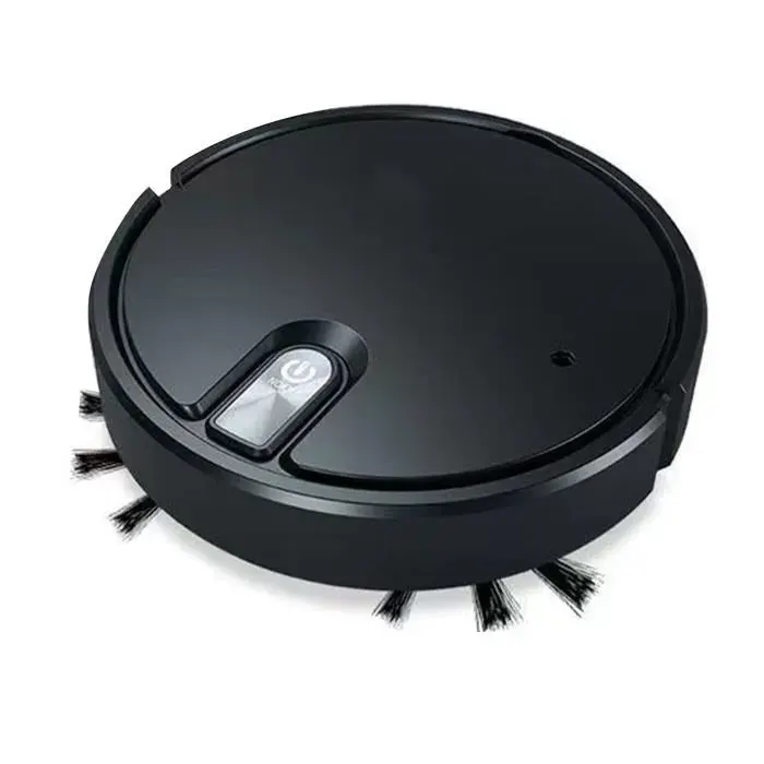 OMABETA robot nettoyeur Robot aspirateur Robot de balayage fonctionnement silencieux automatique electromenager balayeuse Noir