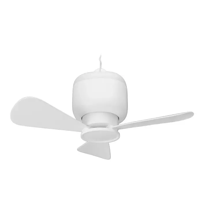 OMABETA Ventilateur de tente portable Ventilateur de camping rechargeable 8000mAh Batterie Blades détachables jardin lanterne