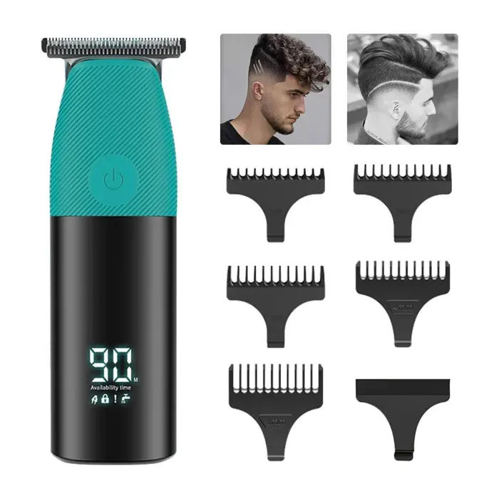 ondeuse à cheveux 5 - TepidBee - peignes avec affichage led tondeuse à cheveux sans fil acier inoxydable étanchéité ipx6 cadeaux