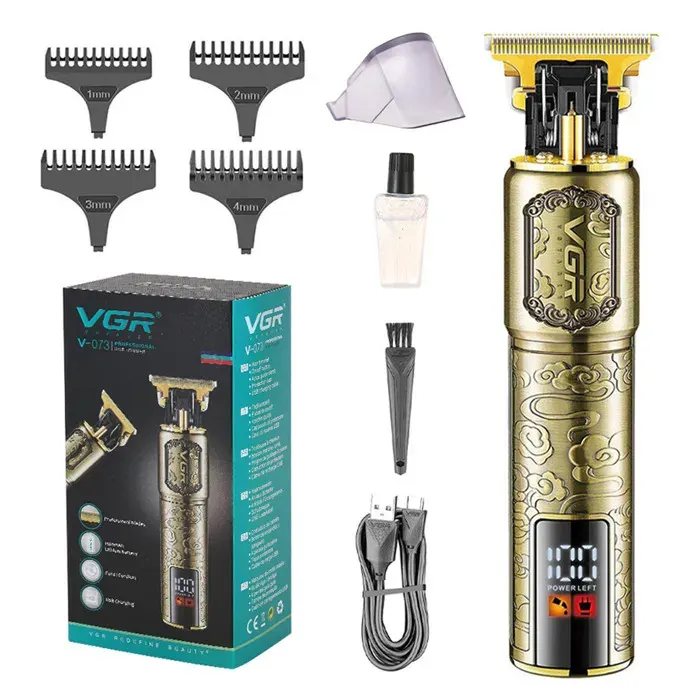 ondeuse cheveux 1500mah équipée - TepidBee - 4 hauteurs de coupe rechargeable tondeuse barbe avec ecran led tondeuse barbe et che