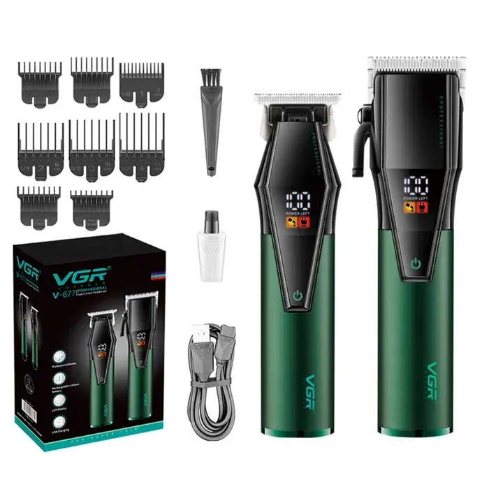 ondeuse cheveux 2000mah affichage led kit tondeuse à cheveux - TepidBee - et tondeuse barbe rechargeable professionnelle tondeuse