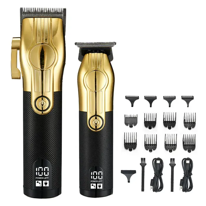 ondeuse cheveux hommes sans fil 2 en 1 avec 2tondeuses à cheveux 3w 2000mah 2mode affichage - TepidBee - numérique tondeuse à che