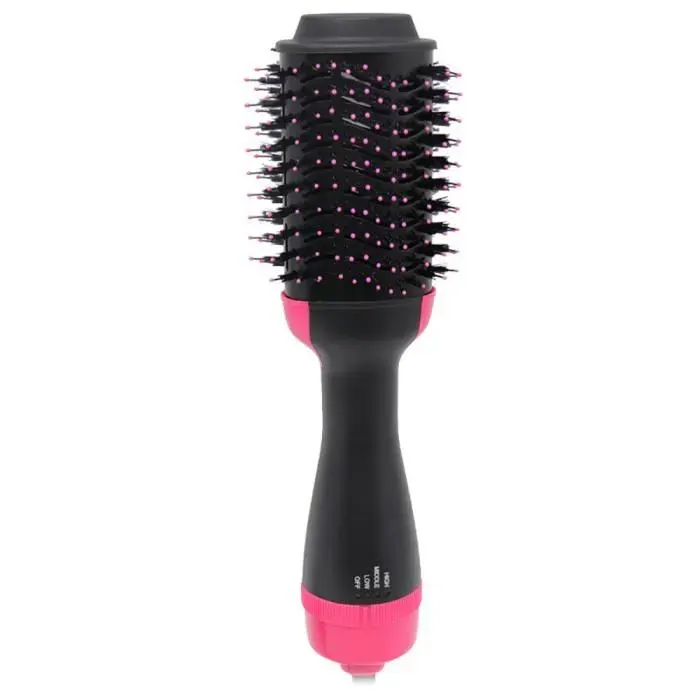 One Step sèche cheveux et volumateurSalon Air Chaud Paddle Brosse à cheveux Générateur dions négatifs à lisser bigoudi