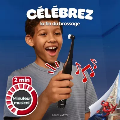 Oral-B - Brosse À Dents Électrique Io2 Kids Spiderman + Travel Case — vue 8