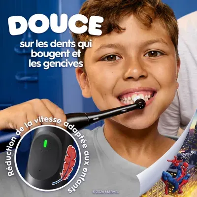 Oral-B - Brosse À Dents Électrique Io2 Kids Spiderman + Travel Case — vue 7
