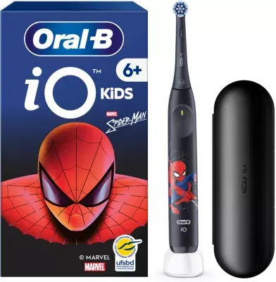 Oral-B - Brosse À Dents Électrique Io2 Kids Spiderman + Travel Case