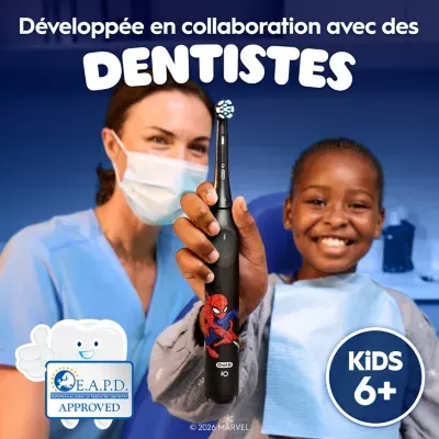 Oral-B - Brosse À Dents Électrique Io2 Kids Spiderman + Travel Case — vue 6