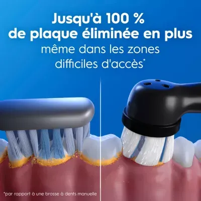 Oral-B - Brosse À Dents Électrique Io2 Marine Blue Deep Clean + Travel Case — vue 7