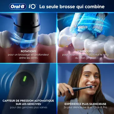 Oral-B - Brosse À Dents Électrique Io2 Marine Blue Deep Clean + Travel Case — vue 9